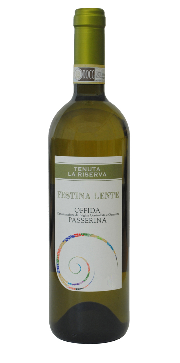 FESTINA LENTE Offida Passerina DOCG TENUTA LA RISERVA Italy Buy Italian  Wine online - Organic wines of Italy - Extra virgin organic olive oil -  White wines, red wines